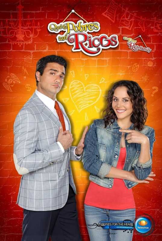 Cartel de la serie Qué pobres tan ricos