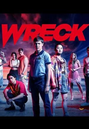 Cartel de la serie Wreck: Psicopato