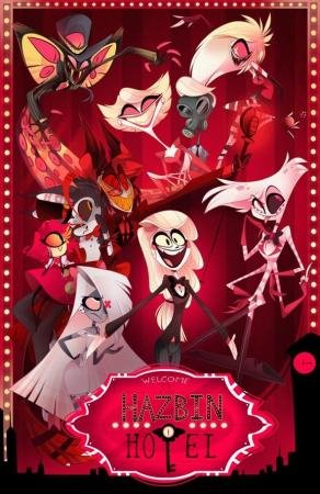 Cartel de la serie Hazbin Hotel: El hotel de las viejas glorias